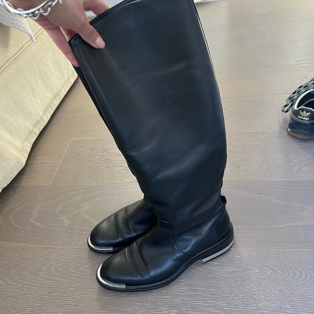 Barbara Bui Black Riding Boots